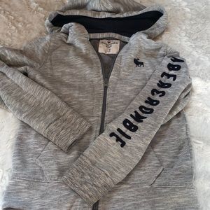 Abercrombie kids zip up sweatshirt size 7/8